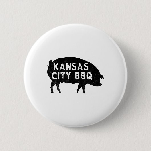 Badge Rond 5 Cm Kansas City Bbq _1 (Devant)