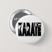 BADGE ROND 5 CM KARATÉ (Devant & derrière)