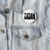 BADGE ROND 5 CM KARATÉ (En situation)