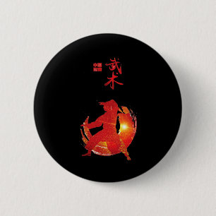 Badge Rond 5 Cm Karate Instructeur Karate Étudiants Karate Calligr