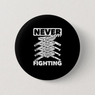 Badge Rond 5 Cm Karate - Martial Arts Fighter Karate