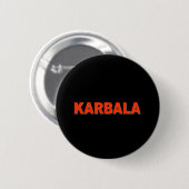 Badge Rond 5 Cm Karbala (Devant & derrière)