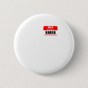 Badge Rond 5 Cm Karen Halloween Costume, Parle Au M