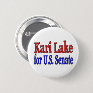 Badge Rond 5 Cm Kari Lake pour le Sénat américain