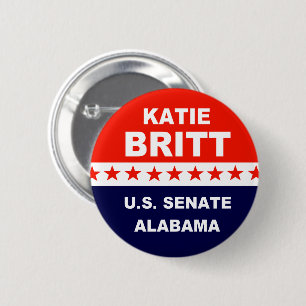 Badge Rond 5 Cm Katie Britt Sénat américain Alabama