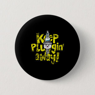 Badge Rond 5 Cm Kawaii Bougie d'allumage Conserver le plug-in de d