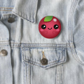 Badge Rond 5 Cm Kawaii Cranberry (En situation)