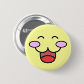 Badge Rond 5 Cm Kawaii font face au bouton 003 (Devant & derrière)