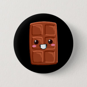 Badge Rond 5 Cm Kawaii Halloween Groupe Costume Party S'mores Choc