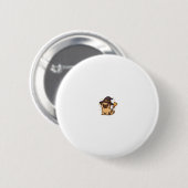 Badge Rond 5 Cm Kawaii Spooky Season Dog � Halloween Pup Classic T (Devant & derrière)