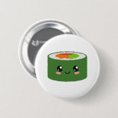 Badge Rond 5 Cm Kawaii Sushi (Devant & derrière)