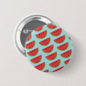 Badge Rond 5 Cm Kawaii Watermelon (Devant & derrière)