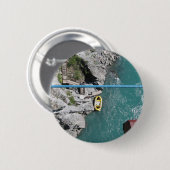 Badge Rond 5 Cm Kawarau Bridge Bungy POV, Queenstown, Nouvelle-Zél (Devant & derrière)