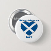 Badge Rond 5 Cm Kay (Devant & derrière)