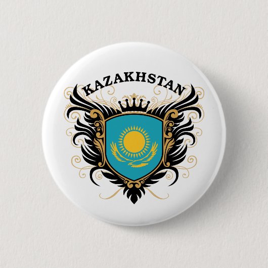 Badge Rond 5 Cm Kazakhstan (Devant)
