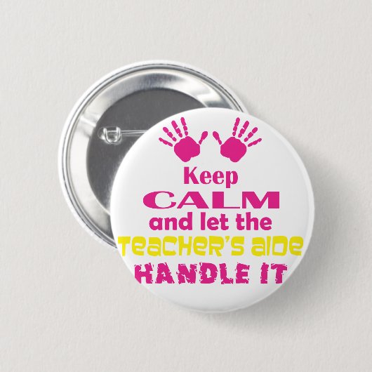 Badge Rond 5 Cm Keep calm (Devant & derrière)