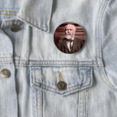 Badge Rond 5 Cm Keir Hardie (En situation)
