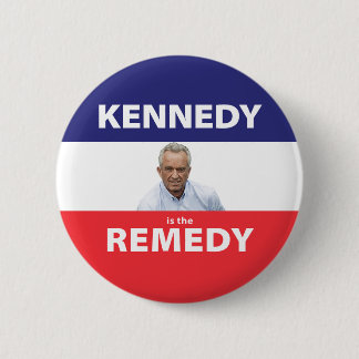 Badge Rond 5 Cm Kennedy est le bouton Remedy