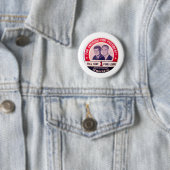 Badge Rond 5 Cm Kennedy et campagne de Johnson (En situation)