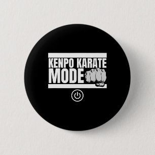 Badge Rond 5 Cm Kenpo Karate Mode Sur Funny American Kenpo 2