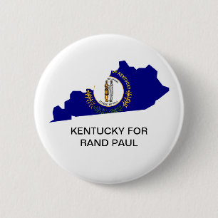 BADGE ROND 5 CM KENTUCKY POUR RAND PAUL SENATE BUTTON