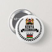 Badge Rond 5 Cm Kenya (Devant & derrière)