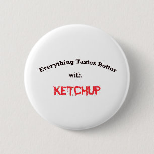 Badge Rond 5 Cm ketchup