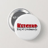 Badge Rond 5 Cm ketchup (Devant & derrière)