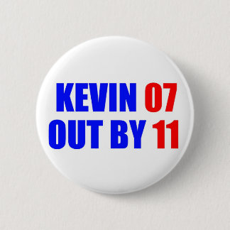 Badge Rond 5 Cm Kevin 07 par le bouton 11