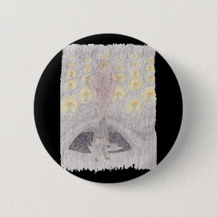 Badge Rond 5 Cm Khaos Crystal