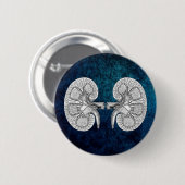 BADGE ROND 5 CM KIDNEY 2 (Devant & derrière)