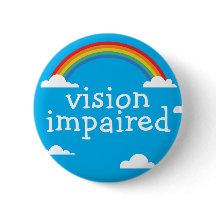 Kids Cute Cartoon Rainbow Vision Impaired