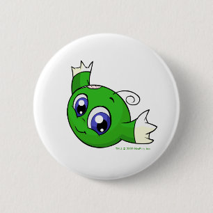 Badge Rond 5 Cm Kiko vert de tourbillonnement