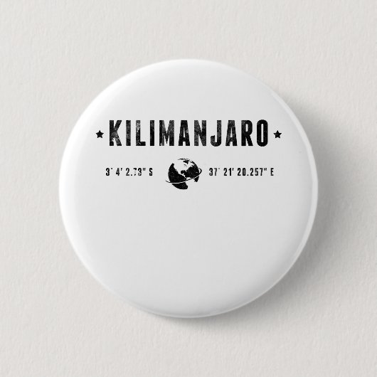 Badge Rond 5 Cm Kilimanjaro (Devant)