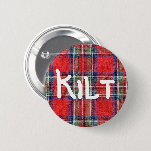 Badge Rond 5 Cm Kilt (Devant & derrière)