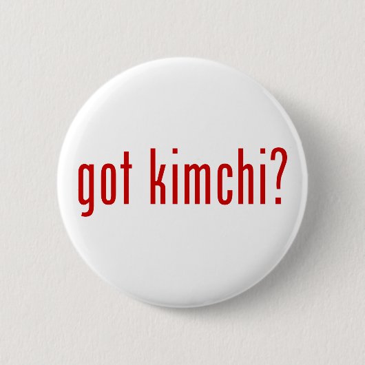 Badge Rond 5 Cm Kimchi ? (Devant)