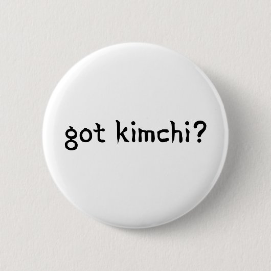 Badge Rond 5 Cm kimchi obtenu ? (Devant)
