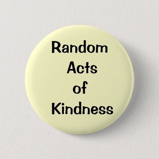 Badge Rond 5 Cm kindess, aléatoires (Devant)