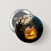 Badge Rond 5 Cm Kine de Halloween (Devant & derrière)