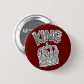 Badge Rond 5 Cm king.chrome (Devant & derrière)