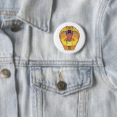 Badge Rond 5 Cm King Cobra (En situation)
