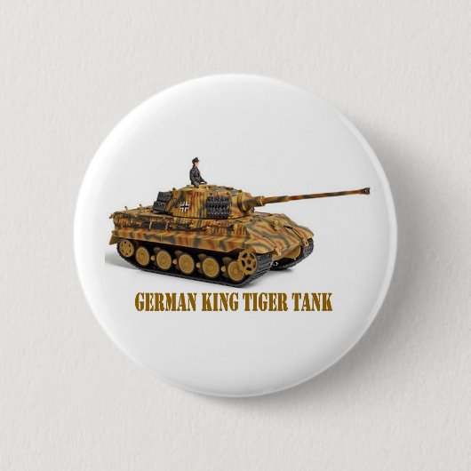 BADGE ROND 5 CM KING TIGER (Devant)