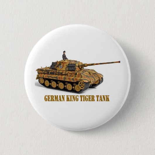 BADGE ROND 5 CM KING TIGER (Devant)