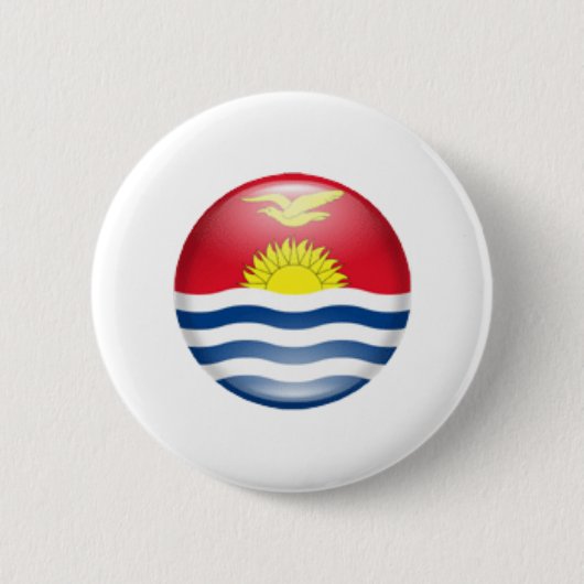 Badge Rond 5 Cm Kiribati (Devant)