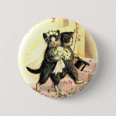 Badge Rond 5 Cm Kitty Cat (Devant)