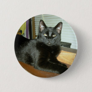 Badge Rond 5 Cm Kitty impérial