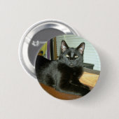 Badge Rond 5 Cm Kitty impérial (Devant & derrière)