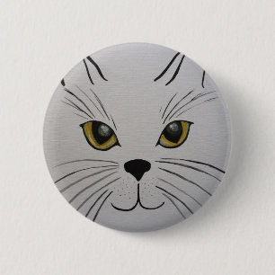 Badge Rond 5 Cm Kitty KAT