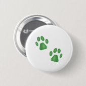 Badge Rond 5 Cm Kitty Paws (Devant & derrière)