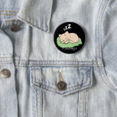 Badge Rond 5 Cm Kitty Thunder-Cove dormant (En situation)